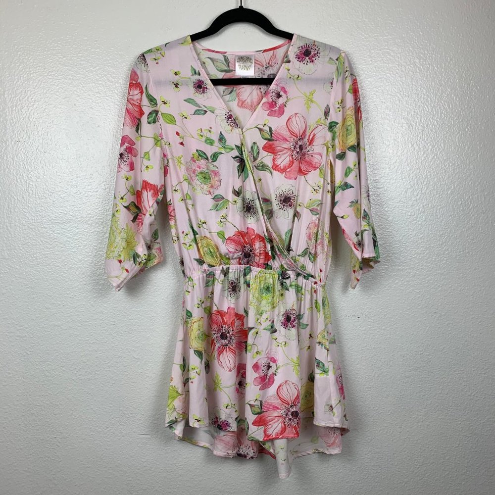 Plum‎ Pretty Sugar Pink Crossover Romper